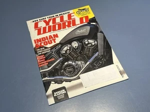 Cycle World Magazine November 2014 - Indian Scout - Norton Commando Motorcycle - Foto 1 di 8