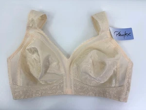 Playtex 18 Hour Shoulder Comfort Wireless Full Coverage Bra 4693 Beige 38C NEW - Picture 1 of 5