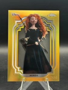 Mérida 2024 Topps cromo refractor de oro Disney/50 - Imagen 1 de 2