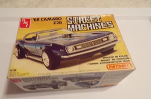 LOOK  AMT 68 CAMARO Z28 MODEL KIT  SCALE 1/25 [  JUNKYARD PARTS ] OPEN BOX - Picture 1 of 10