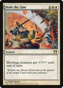 Hold the Line [Champions of Kamigawa] Magic MTG - Picture 1 of 1