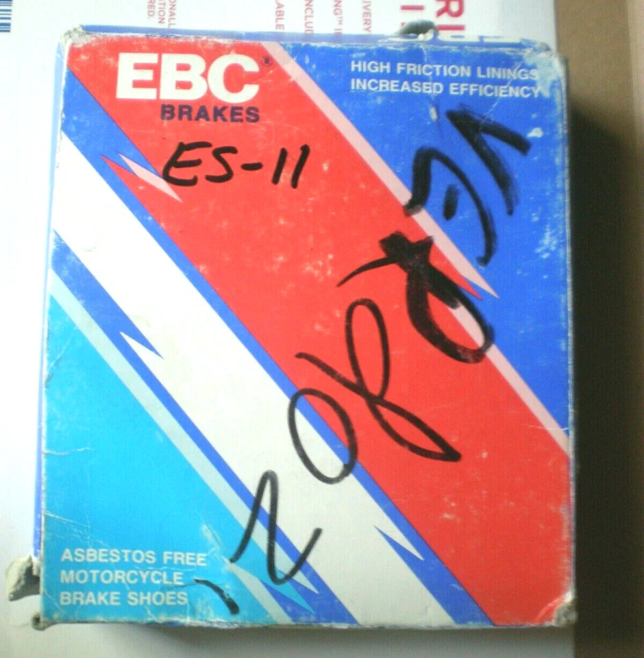 Zapatas de freno EBC K703 Kawasaki KLR250, KE175 NOS (es-11) Foto 1 de 1