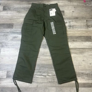 5.11 Tactical Pants Mens 31.5x35 Green Ripstop TDU Tactical First Responders 511 - Picture 1 of 7