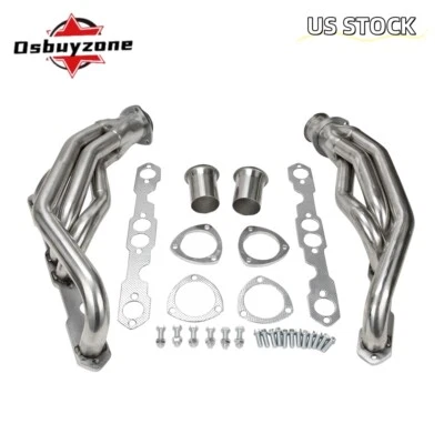 for 88-97 Chevy/GMC C/K 5.0/5.7 V8 Pickup Stainless Manifold Exhaust Headers New - Image 1 of 4