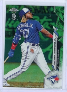 Vladimir Guerrero 2020 Topps Chrome Ben Baller Green Refractor 35/99 #133 - Picture 1 of 2