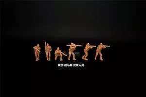 1/72 Moderno Hamas Personal Armado Lucha Callejera Grupo 6 Hombres Modelo Soilders # - Imagen 1 de 4