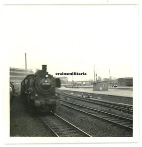 Orig. Foto DB Bundesbahn Dampflok Lokomotive BR.38 am Bahnhof FULDA April 1961 - Picture 1 of 1