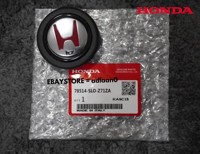 Silver JDM Horn Button For Momo Steering Wheel For Honda Acura NSX EG6 EK9 DC2 Foto 1 de 4