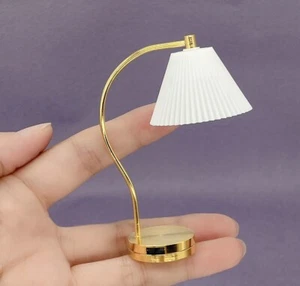 Desk Lamp Light Dollhouse Miniatures 1/6 Scale Accessories Study Room Market - Picture 1 of 11