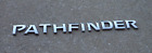 Nissan Pathfinder emblem letters badge decal logo OEM Factory Genuine Original Nissan Pathfinder