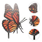  Butterflies Yard Decor Garden Stakes Art Butterfly Animal Hen Figures Aloe Vera