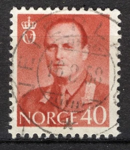 Norway 1958-62, NK 458 Son Veierland 18-8-58 (VF-Grade 5) - Picture 1 of 1