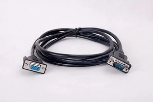 HD15 DB15 VGA Full 15 pin Straight Through Extension Cable High Quality Wires - Picture 1 of 1