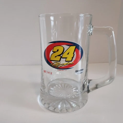 2006 Jeff Gordon #24 Large & Heavy Glass Beer Stein - Hendricks Motorsports Cover