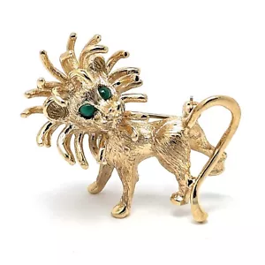Pin gato oro 14K - Imagen 1 de 6