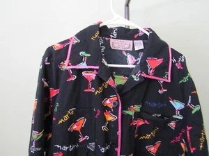 Life Style Woman Martini Theme Jacket 1X - Picture 1 of 8