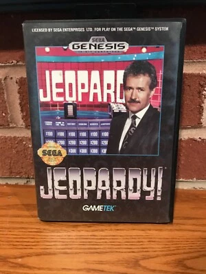 Jeopardy (Sega Genesis, 1992) * Complete Tested Cleaned - Image 1 of 4