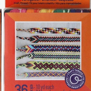 RainbowStitch Variegated Thread Set - 36 Colors, 8m Each - Picture 1 of 3