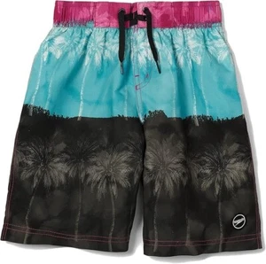 NEW - Speedo Tronchetto da Bagno Ragazzo Lunghezza al Ginocchio Boardshort Stampato E-Board, Piccolo - Foto 1 di 2