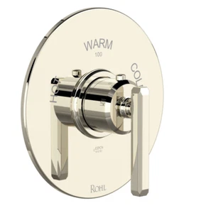 ROHL Apothecary TAP13W1LMPN 3/4 Thermostatic Shower Valve Trim - Polished Nickel - Picture 1 of 10