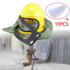 Safety Sandblast Helmet Sand Blast Hood Protector w/ Protector Sandblasting USA