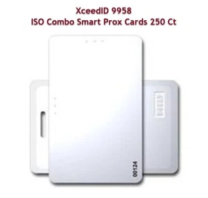 XceedID 9958 ISO Combo Smart Prox Karten 250 HID kompatibel 4K MIFARE [CTW] - Bild 1 von 4