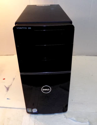 Dell Vostro 220 Desktop Computer PC Intel Core 2 250GB SSD 4 GB RAM Win 10 Pro - Image 1 of 2