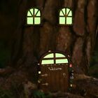 Door Shape Night Light Elf Gate Garden Decoration Sculpture  Microfilm Model