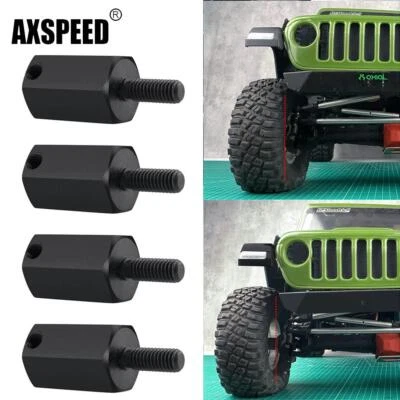 AXSPEED Erweiterte +24mm Breite Stahl Rad Adapter für AXIAL 1/6 SCX6 JP AXI05000 - Bild 1 von 4