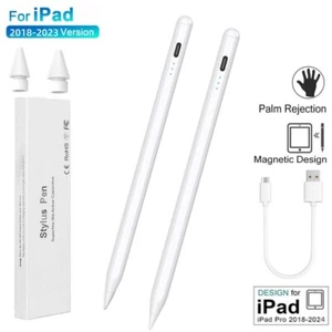 For Apple Pencil Stylus Pen 2nd Gen iPad/iPad Air/iPad Pro/iPad mini 10 9 8 7th - Picture 1 of 8