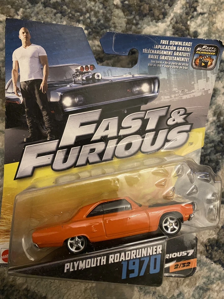 The Fast And The Furious  Plymouth Roadrunner 1970 Model car - Image 1 of 1