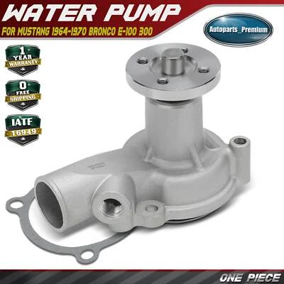 Bomba de agua del motor para Ford Mustang Bronco E-100 Econoline Mercury Comet Voyager Foto 1 de 4