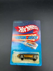 Vintage Hot Wheels Redliner Gold Ultra Hots Series 1984 MIP Unpunched! Hong Kong - Picture 1 of 3