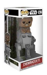 Funko Pop Chewbacca With AT-ST Star Wars 238 Disney - Picture 1 of 3