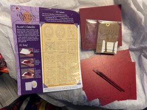 Pattern Punch by Plaid Paper Crafts Cards Stencil Journals Home Decor & More! BN - Picture 1 of 4