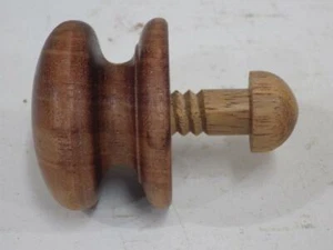 54 mm mahogany,cedar mushroom woodscrew knob, antique chest ,wardrobe,KSC1 - Picture 1 of 3