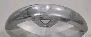 1973 Kawasaki H2 750 Front Fender With Mount Bracket Chrome H1 500 72 Mud Guard - Bild 1 von 9