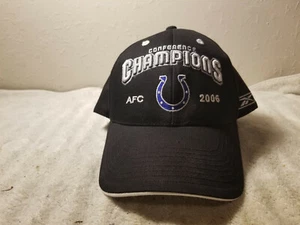 2006 AFC Conference Champions Indianapolis Colts Fußballkappe neu - Bild 1 von 6