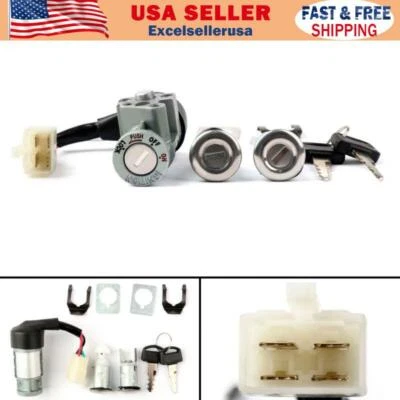 Juego de bloqueo de interruptor de encendido para Honda CH80 Elite 1985-2007 35010-GV4-901 EE. UU. Foto 1 de 4