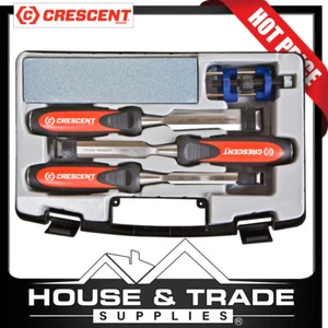 Crescent Chisel Set 5 Piece Wood PCSET5 - Picture 1 of 2