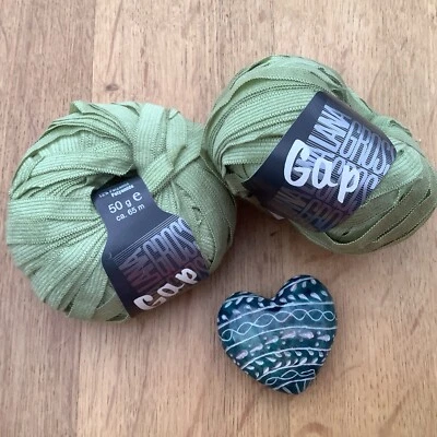 Lana Grossa Gap Wolle Bänchengarn 100 gr lindgrün  - Bild 1 von 4