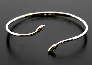 Schlangenarmband von Royal Chain Inc. in Sterlingsilber 6-8 Zoll Italien - Bild 1 von 8