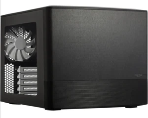 Fractal Design Node 804 Micro ATX Dual Chamber Cube Case- Black *see description - Photo 1/20