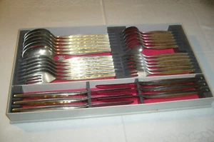 WMF Posate Modello Capri Cromargan, per 6 Persone, 30 Pezzi, Usate - Foto 1 di 4