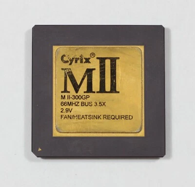 Socket 7 Processor - Cyrix MII M II-300GP - TESTED - Image 1 of 2