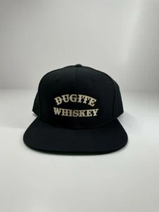 DUGITE Whiskey snapback cap hat adjustable acrylic wool blend one size fits most - Bild 1 von 5