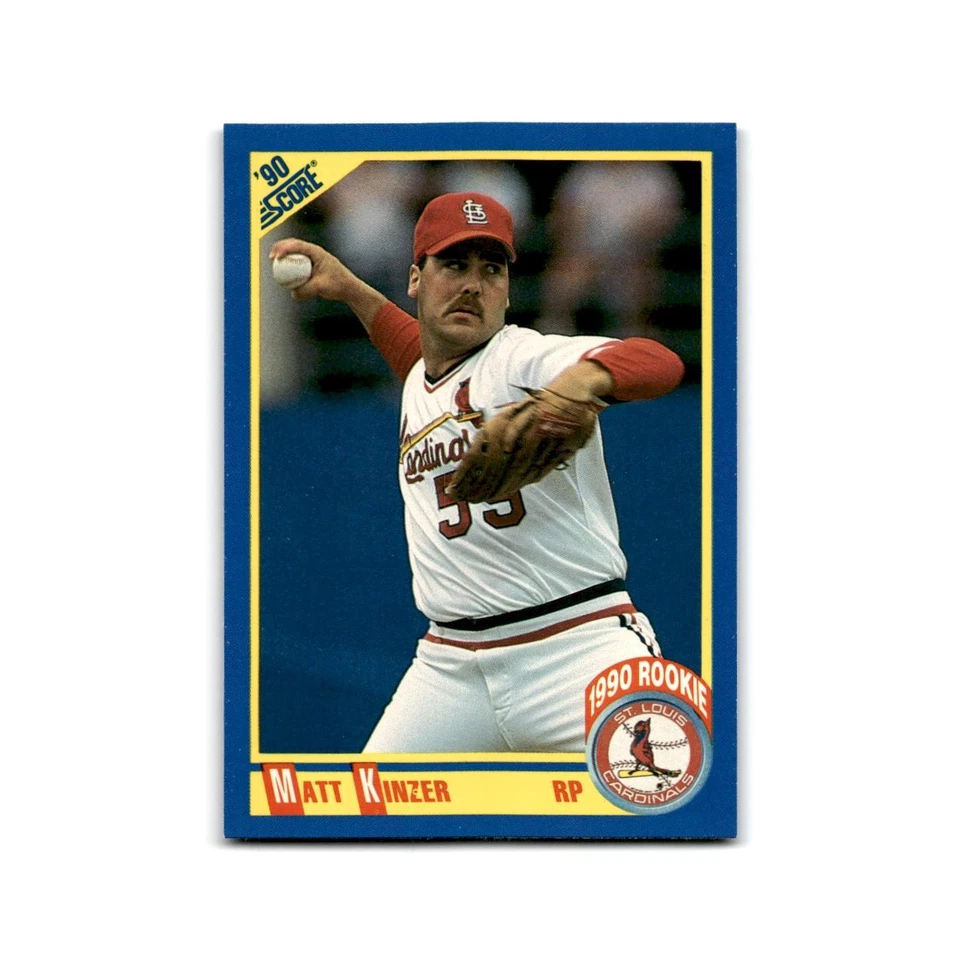 1990 Score Matt Kinzer RC Cardinals #628 - Image 1 of 3