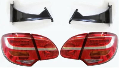 Para 03-08 Toyota Corolla ZRE120 Luces Traseras LED Lámpara con Cubierta Bases-Rojo Foto 1 de 4