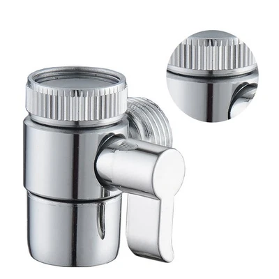  Faucet Adapter Portable Hose Connector Inverseur Douche Douchette - Photo 1/4