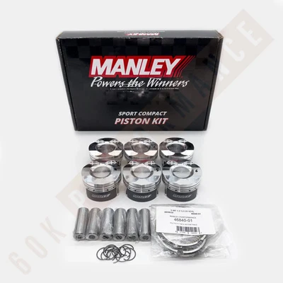 Manley Extreme 84mm Forged Pistons for BMW N55 3.0L 24V M2 M135i M235i 335i 435i - Image 1 of 4